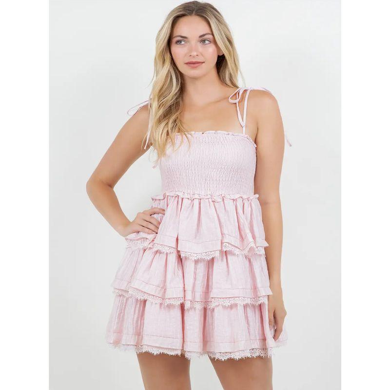 Foreign Trade Order New French Style Sweet Ballet Style Sling Luoli Dress Cute Fluffy Cake Skirt