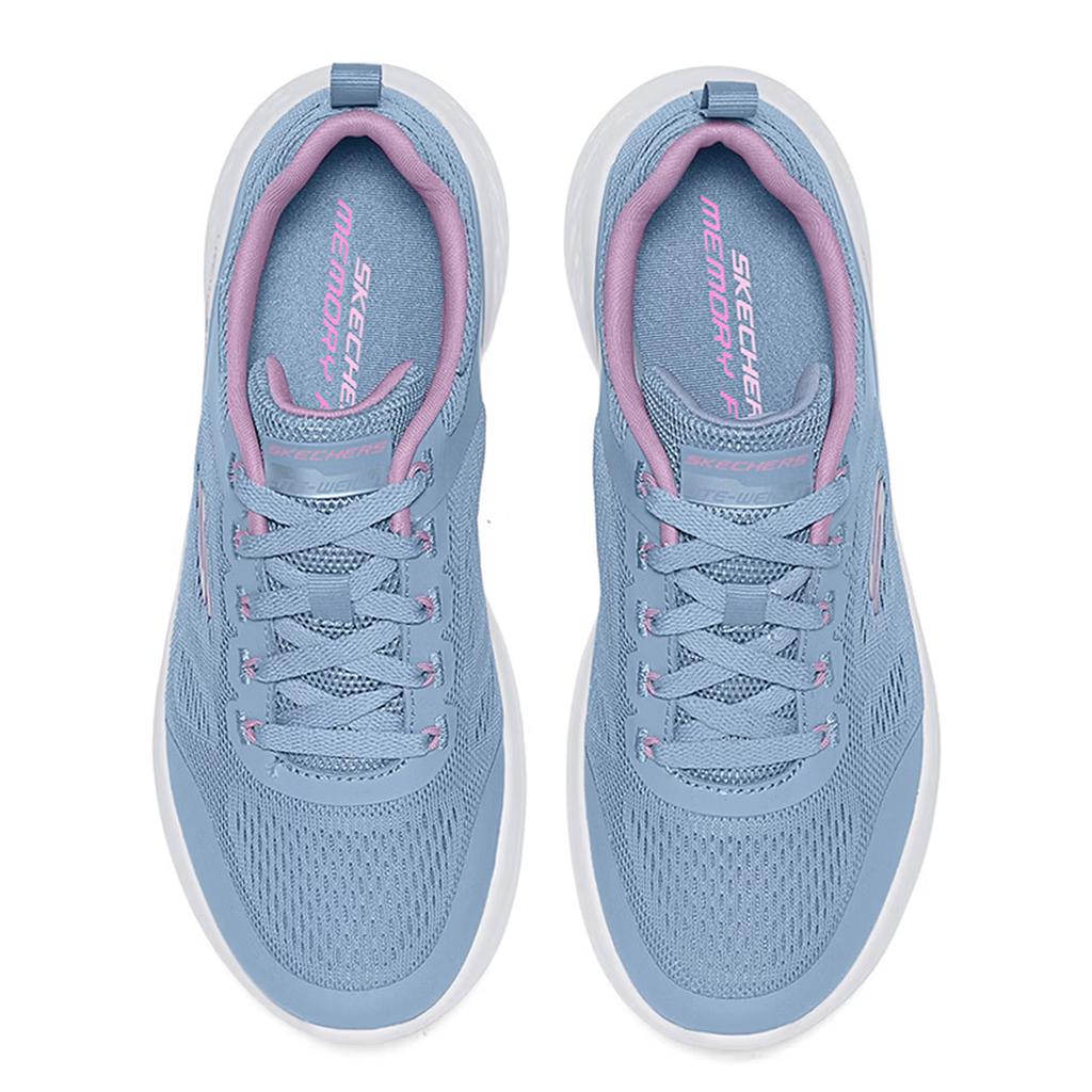 Skechers Serie Go Calzado Cómodo Duradero de Caña Baja para Correr Zapatillas para Mujer Gris Oscuro Azul 897928-SLT