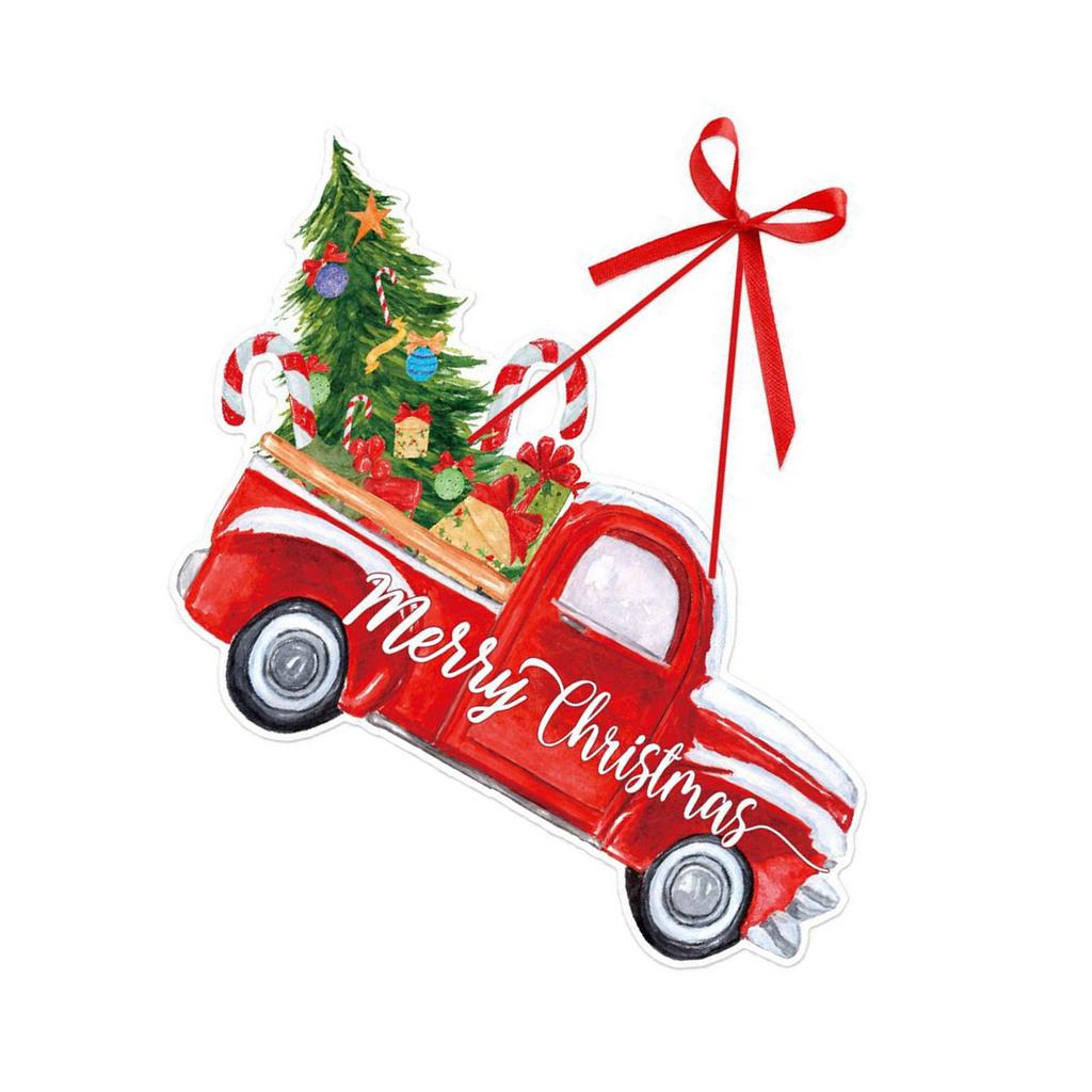 Weihnachtsornament Weihnachts-Thematischer Türhänger Handgefertigt Neujahrsparty Fensteranhänger Wandbehang-Accessoires