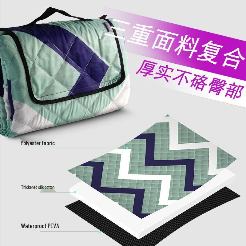 Thickened Waterproof Outdoor Picnic Mat – Portable, Moisture-Proof Ground Cloth for Camping and Spring Outings