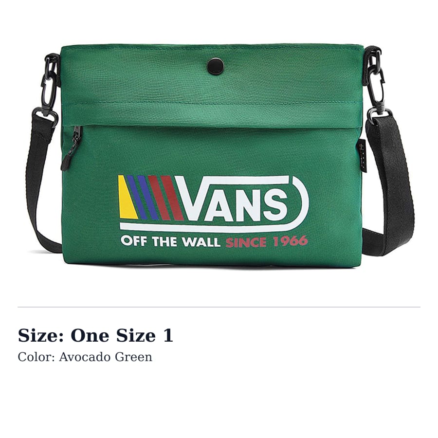 Vans Crossbody Bags Avocado Green VN0A4URREEI