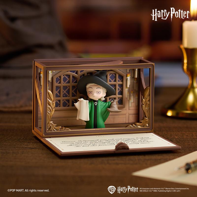 POP MART Harry Potter:Hogwarts Biographical Series Scene Sets Blind Box (Single Pack / 10-Piece Set)