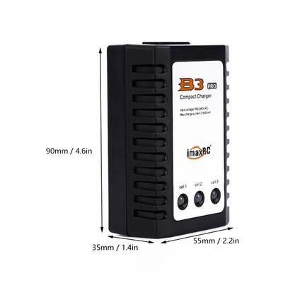 Kompaktní balanční nabíječka RC B3 Pro pro 2S 3S 7,4V 11,1V lithiovou LiPo baterii
