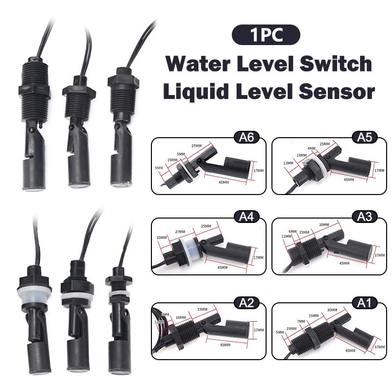 

1Pc 12V-110V Water Level Switch Liquid Level Sensor Pp Plastic Ball Float Switch Water Level Switch