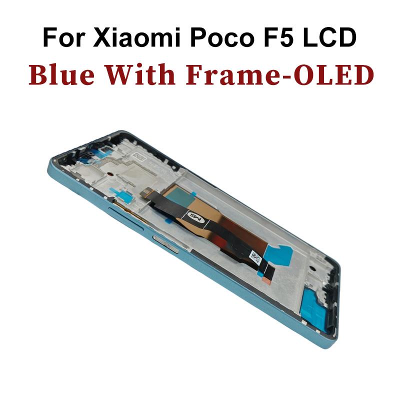 AAA++ OLED For Xiaomi Poco F5 Pro LCD Touch Screen 23049PCD8G Display Digitizer For Poco F5 LCD 23013PC75G Replacement Parts 1