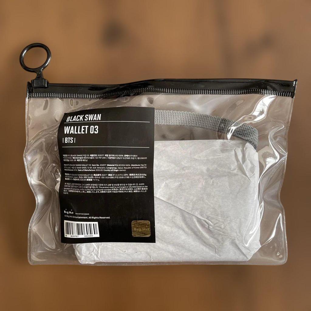 [USED] BTS BLACK SWAN WALLET 03 Korea