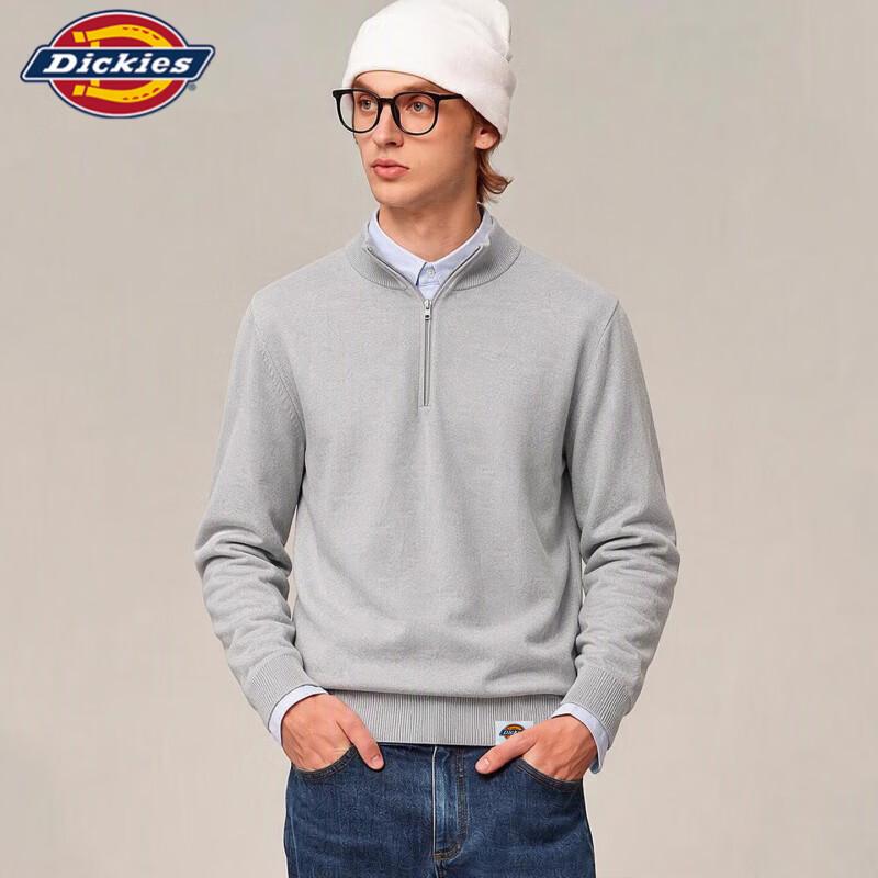 Dickies Men's Half-Zip Pullover Sweater