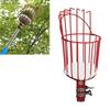 Fruit Pick  Basket Detachable Prevent Rust Multifunctional Fruit Pick  Tool Fruit    Attachment for 3cm Diamet  Pipe