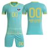 Customizable Soccer Jersey Set for Men Women Personalized & Number Breathable Quick-Dry Fabric &