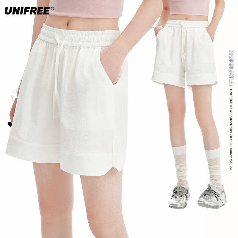 UNIFREE Sporty Casual Straight Shorts S