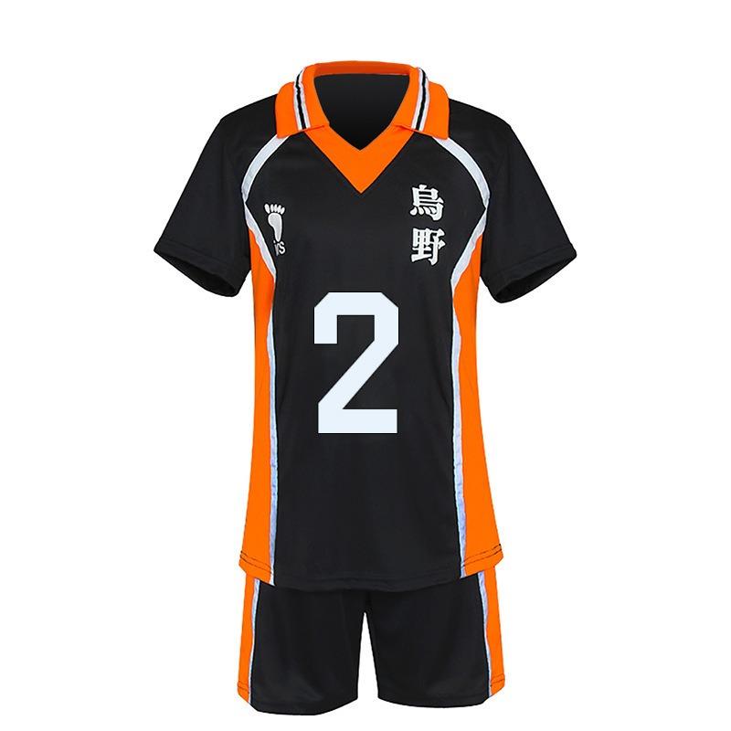 Volleyball less college jersey set cosplay animation periphery short sleeve basketball