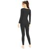 Sillictor Heattech Warm Innerwear Top and Brushed Long Sleeve Shirt and Long Winter Women's Set, Bottoms, Fabric, Tights, Insulation,