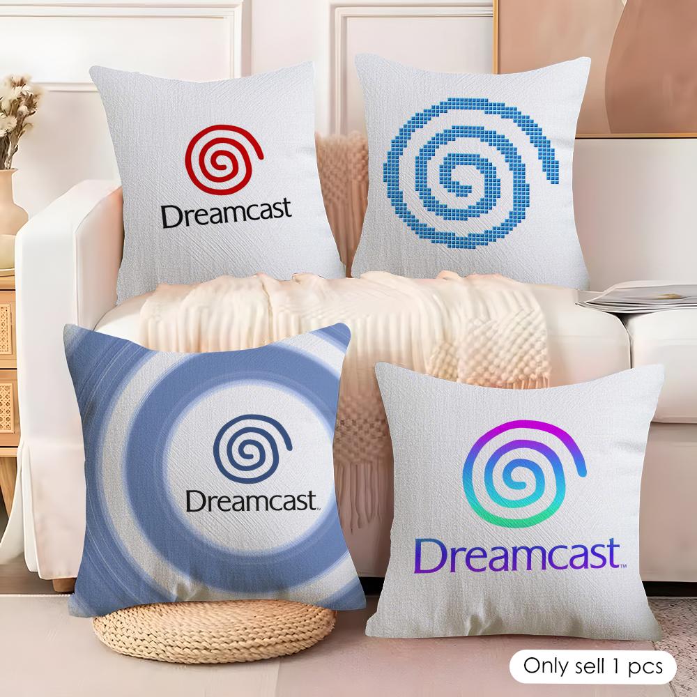 cool Brand DDreamcast Cushion Cover Soft Plush Fabric DoubleSided Printed Cushion Covers for All Seasons Modern HomeDecor Gift