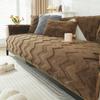 Thickened Plush Sofa Cushion Sofa Seat Cushion Sofa Towel Non-Slip Autumn And Winter  New Sofa Cover Cover Cloth