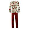 Christmas Prints Family Matching Long Sleeve Tops+Pants Set Family Matching Sets