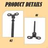 Kit Tensioner Hardware Fitting Stainless Steel Cable Rotating Connector Installation Suitable for