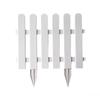 Pinxie White PVC Garden Fence