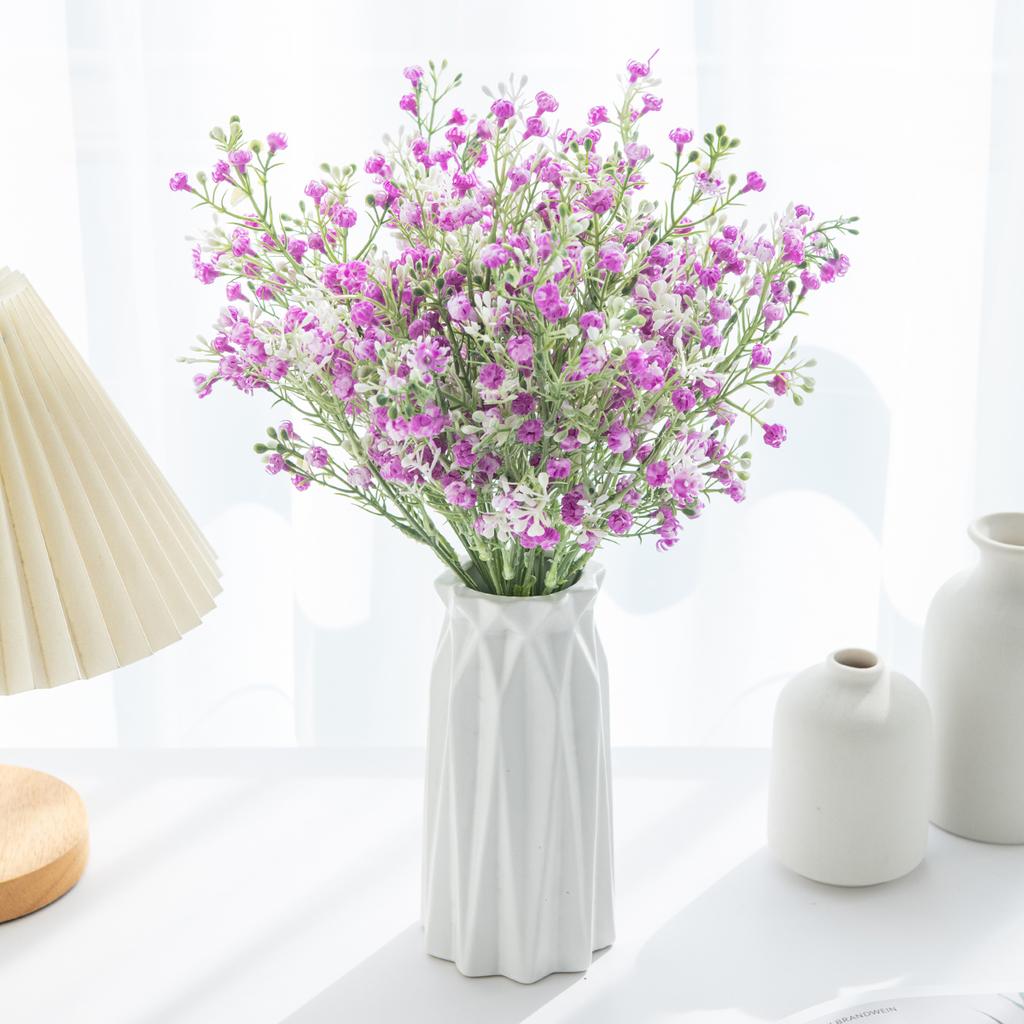 Artificial Flowers Simulated Plants Gypsophila Festival Wedding Bridal Bouquet Spring Home Room Decor Vase Table Diy Gifts Cheap