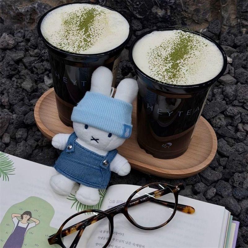 Creative Miffy Cartoon Cute Limited Edition Korean Comic Denim Plush Pendant Student Backpack Pendant Girl Birthday Gift