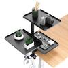 3 -Tier Multifunctional Desk Side Storage Rack Organize Your Workspace Effortlessly Adjustable Desktop Expansion Stand Cup Holde