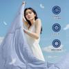 Deconovo Cooling Blanket Summer Quilt - Blue 140cm x 190cm