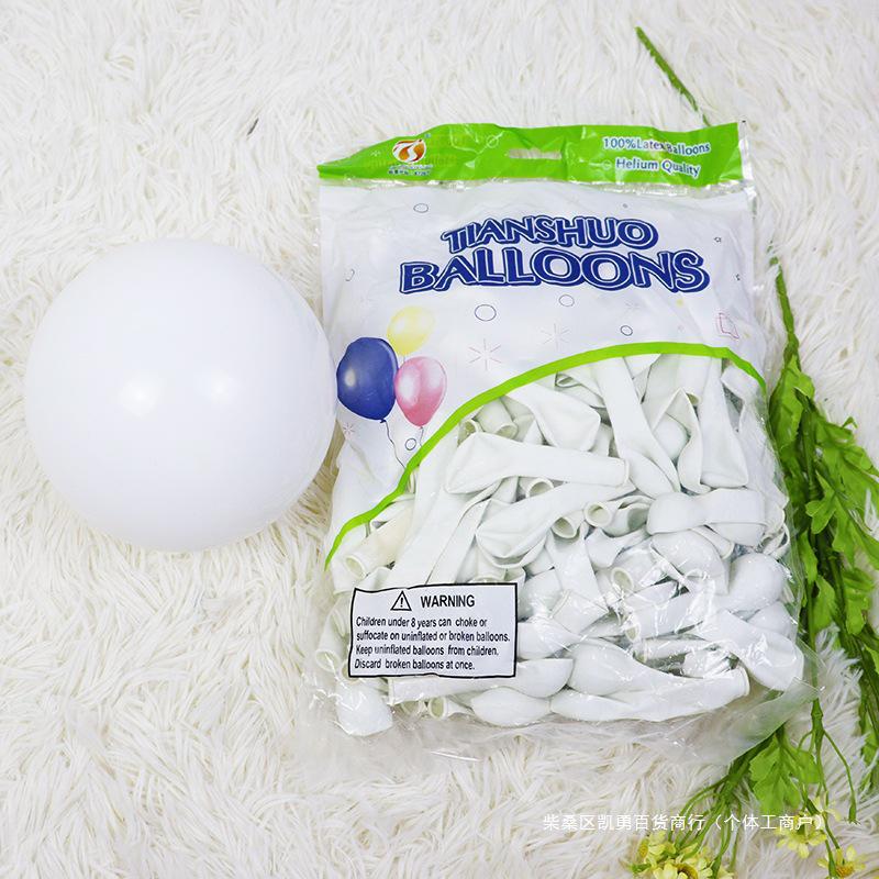 5" Matte Latex Balloons - Mini Round for Birthday & Wedding Decor