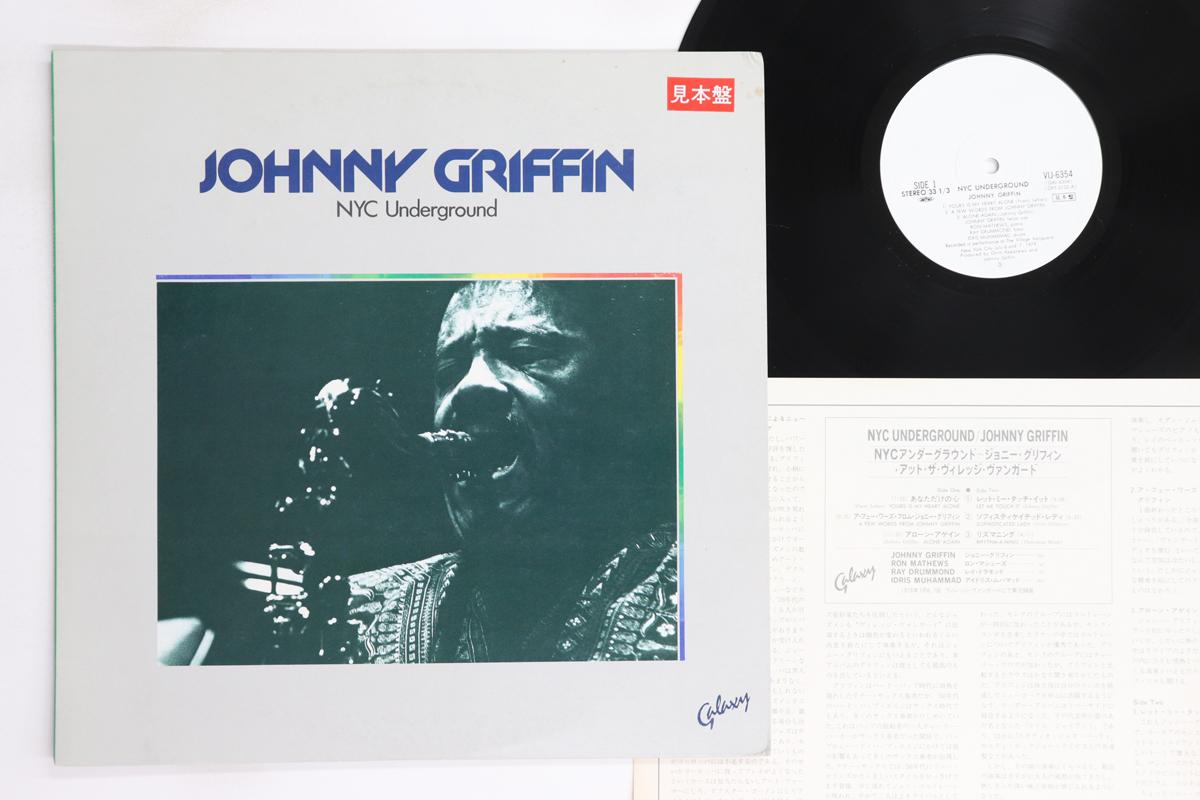 

LP Record JOHNNY GRIFFIN - Nyc Underground VIJ6354PROMO VICTOR 1980 Japan Jazz Used