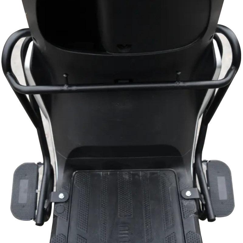 Thickened Front & Rear Bumpers, Protection Bars, and Rear Rack Guards for Ninebot M95/M85c Electric Vehicles.