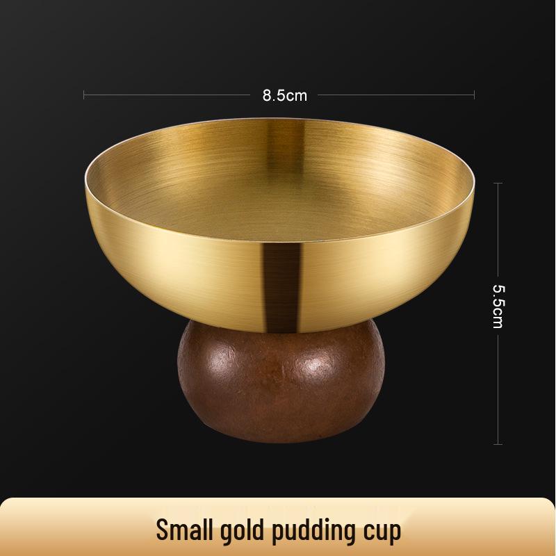 Stainless Steel High-Footed Ice Cream and Dessert Cup