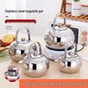 Stainless Steel Non-Magnetic Exquisite Teapot with Filter for Induction Cookers
