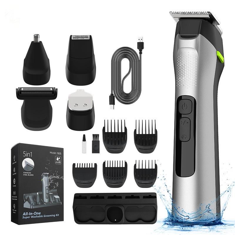 Men's Multifunctional Waterproof Electric Shaver and Hair Trimmer Set