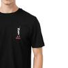 HUGO BOSS T-Shirts Men's Black Crew Neck Moderate Straight Fit 50473065-001