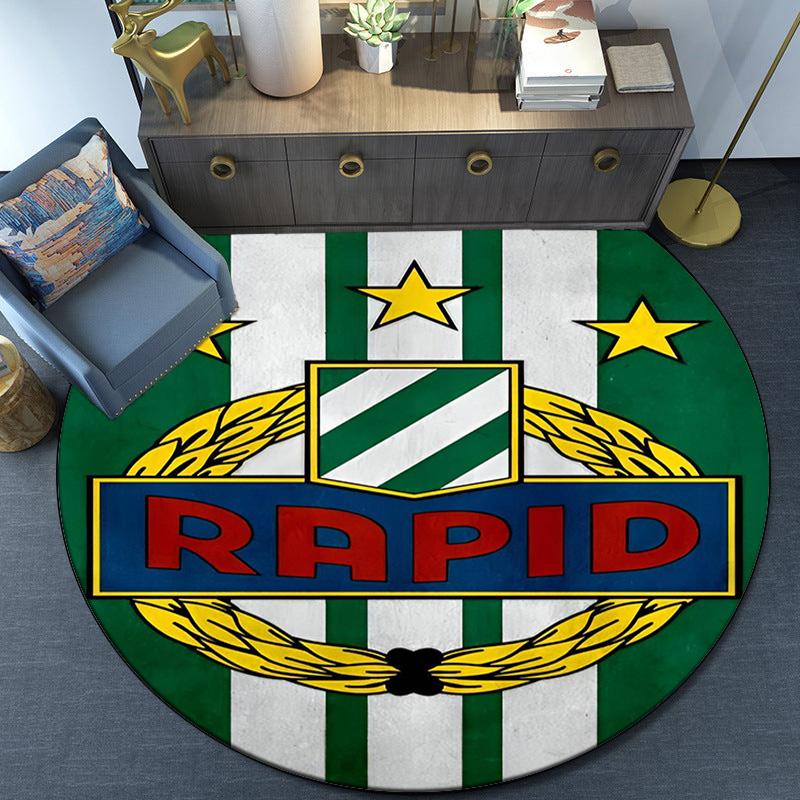 Native Spirit Rapid Ultras Round Rug for Livingroom,Bedroom, Palyroom, Chair Rug, Area rug, Circle Carpet, Fan Christmas gift