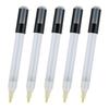 6 Stück leere Nachfüll-Farbmarker, ungebrauchte Acrylfarbstifte, nachfüllbare Farbmarker, leere nachfüllbare Marker zum Bemalen von Steinen