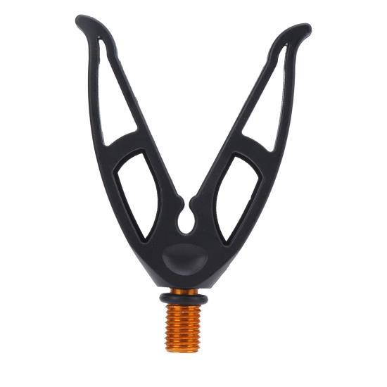 4 Pcs Edelstahl Angelrute Rests V Gummi Butt Grip V Zurück Rests für Angel Rod Pod