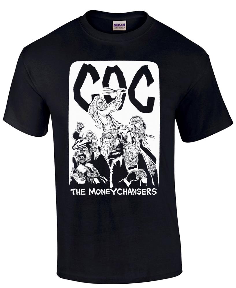 

Corrosion of Conformity Moneychangers wbr/ TShirt by Brian Walsby Limited to 300 Unisex T-Shirt XXXXL