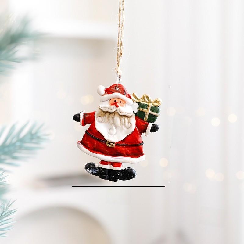 Christmas Ornaments Santa Snowman Gnome Festive Decorations Supplies Holiday