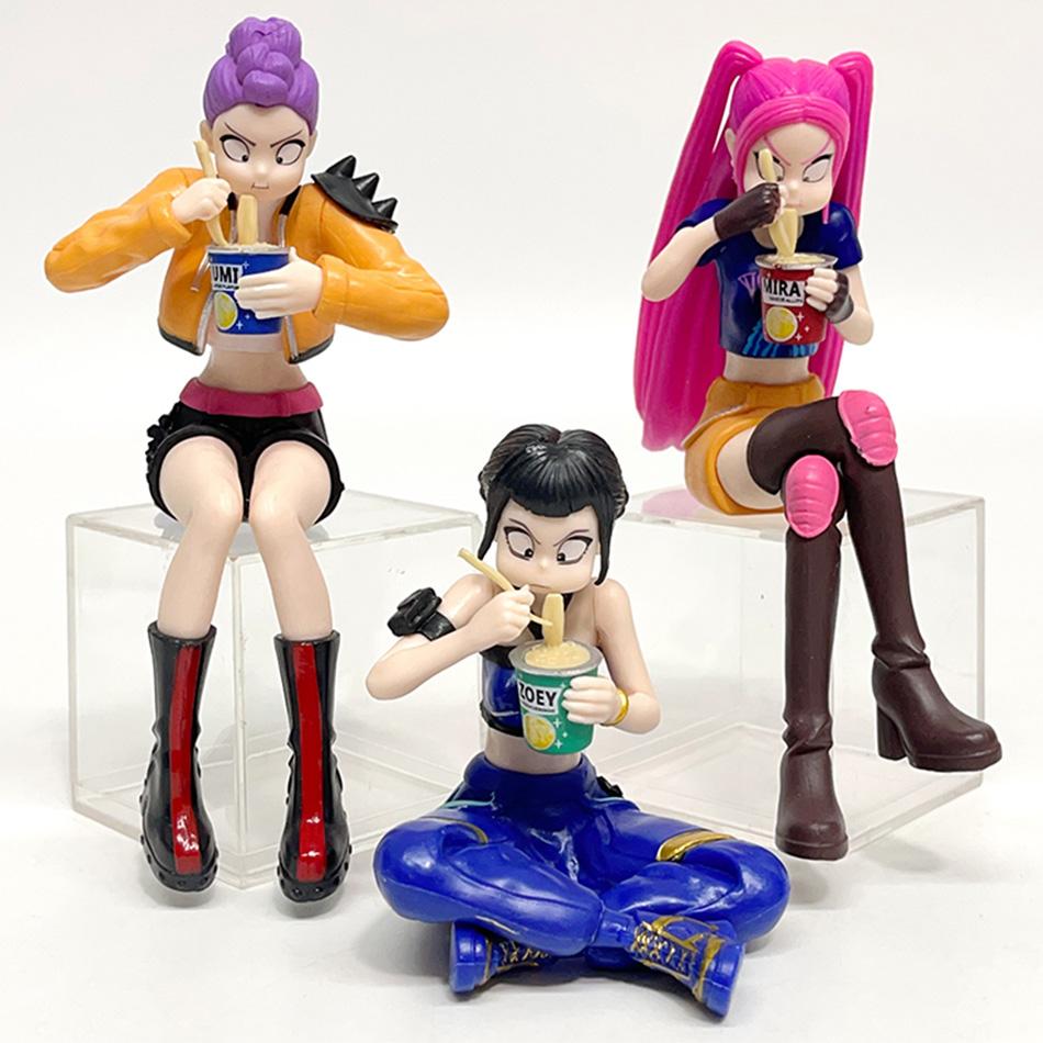New Anime Kpop Demon Hunters Figure Model Toy Cartoon Gaming Peripherals Desk Decoration Collection Figures Model Toy Gift