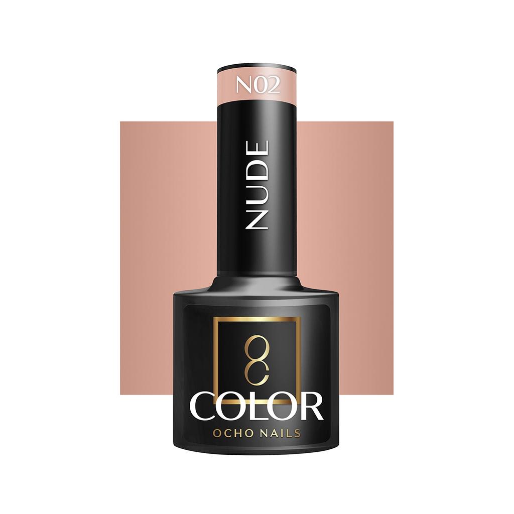 Ocho Nails Lakier Hybrydowy Nude N02 -5 G