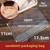 Clear Food-Grade Ziplock Bags for Sandwiches and Bread