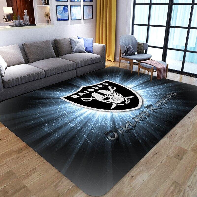 

Large Size Oakland Raiders - Rug Decorative Floor Mat Carpet Rug Carpet Rug Regtangle 40cm by 60cm