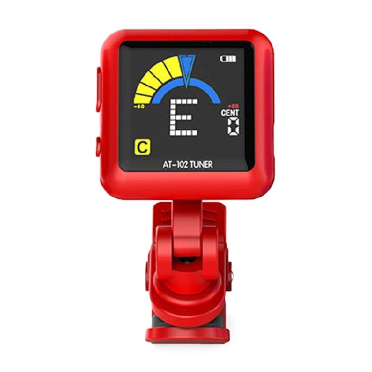 Portable Guitar Clip‑on Tuner USB Rechargeable Violin Ukulele Tuner Universals Digital Electronic Tuner Guitar Accessory