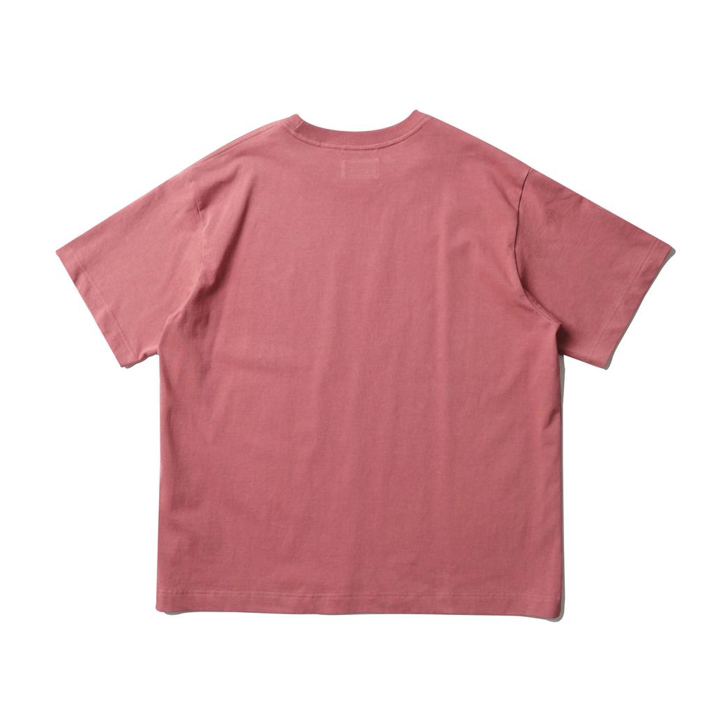 UJ BECOMING Logo Embroidered T-Shirt - Burgundy