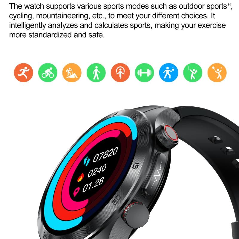 2025 Nou Ceas Inteligent ECG+PPG cu Terapie Laser Pentru Bărbați Femei Ecran din Sticlă Safir Ritm Cardiac Lipide Sanguine Acid Uric Sănătate Ceas Inteligent