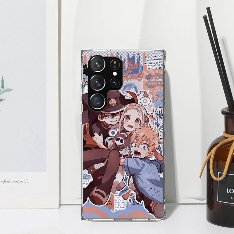 Anime Toilet Bound Hanako Kun Phone Case For Samsung Galaxy S26 S25 Edge S24 FE S23 S22 Ultra S21 Plus S20 + Art Fundas Back Cov