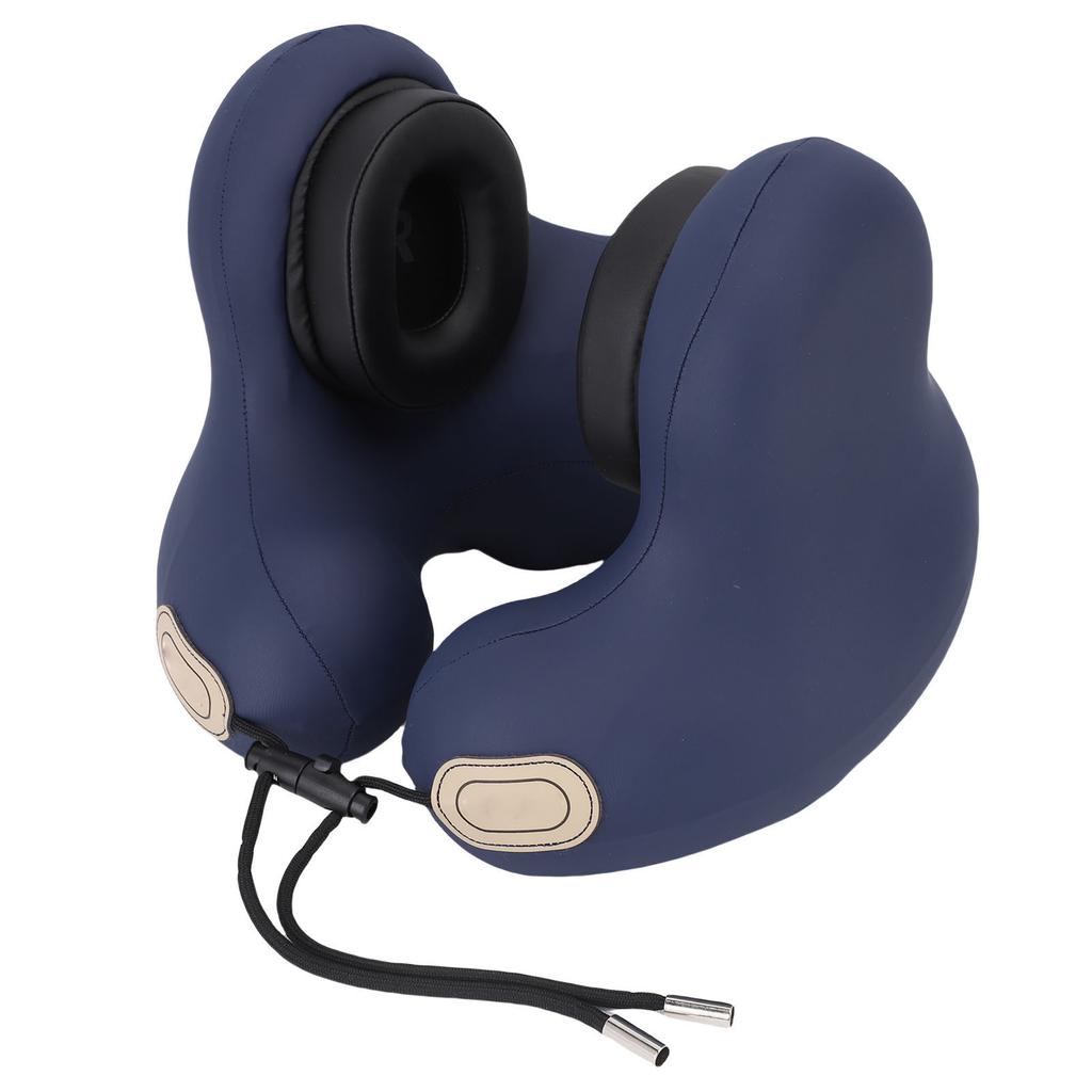 Travel Neck Pillow for Sleeping Airplane 360 Degree Ergonomic Support Noise Reduction Long Flights Car Train Office Use