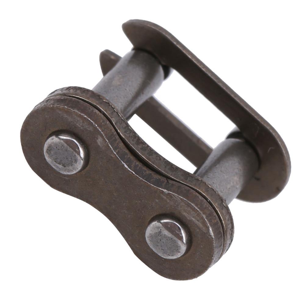 10Pcs Easy Installation 25H Chain Master Link Iron Roller Chain Connecting Links  Electric Scooter