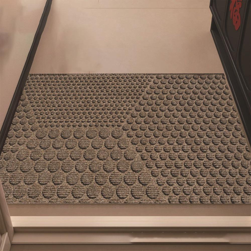 Waterproof Welcome Door Mats Geometric Wave Pattern Floor Mat Bath Mat Door Rug  Garden