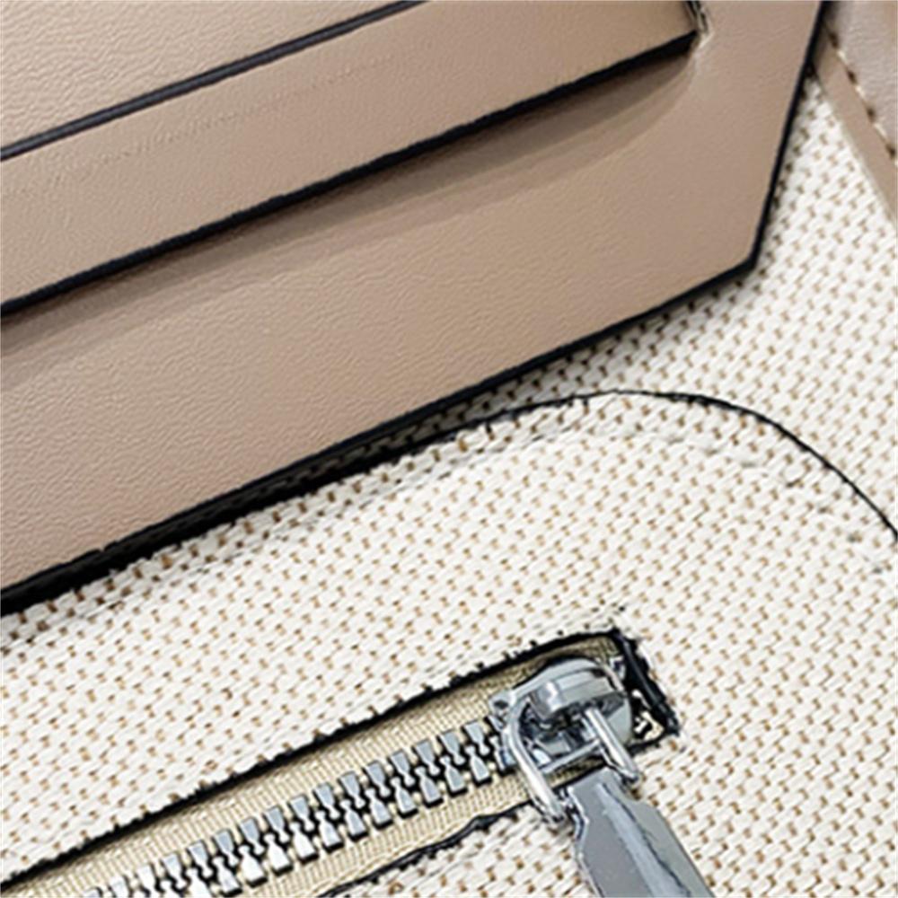 New PU Briefcase Small Square Bag Large Capacity Bag Shoulder Bag