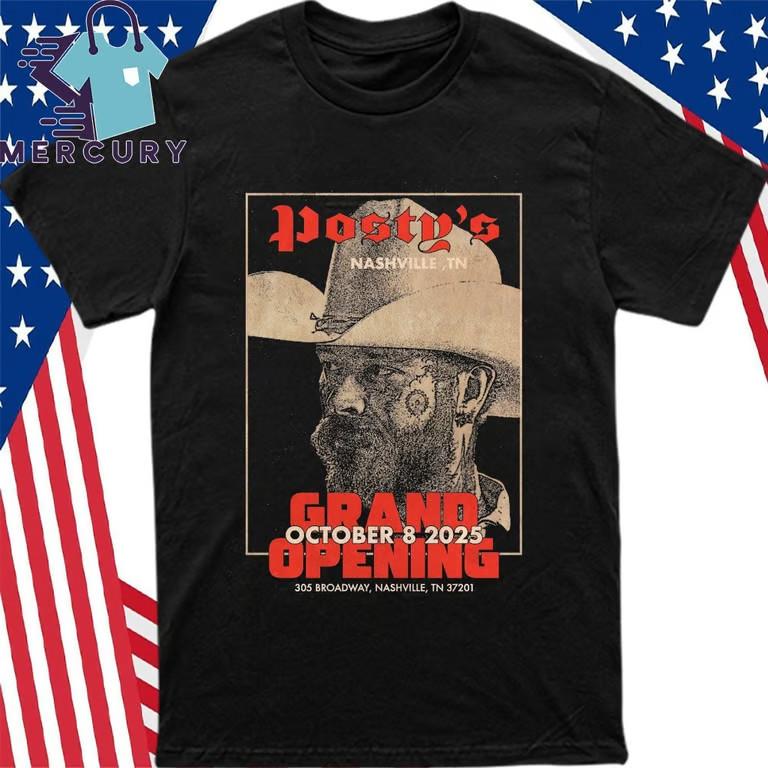 Post Malone Posty’s Grand Opening 2025 T-Shirt Unisex T-Shirt XXXL